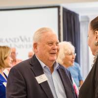 Guests chatting at Naples 2019